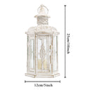Scandinavian Metal & Glass Lantern