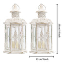 Scandinavian Metal & Glass Lantern