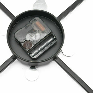 Wandklok in smeedijzeren design – Gesculpteerde Romeinse cijfers 40 cm
